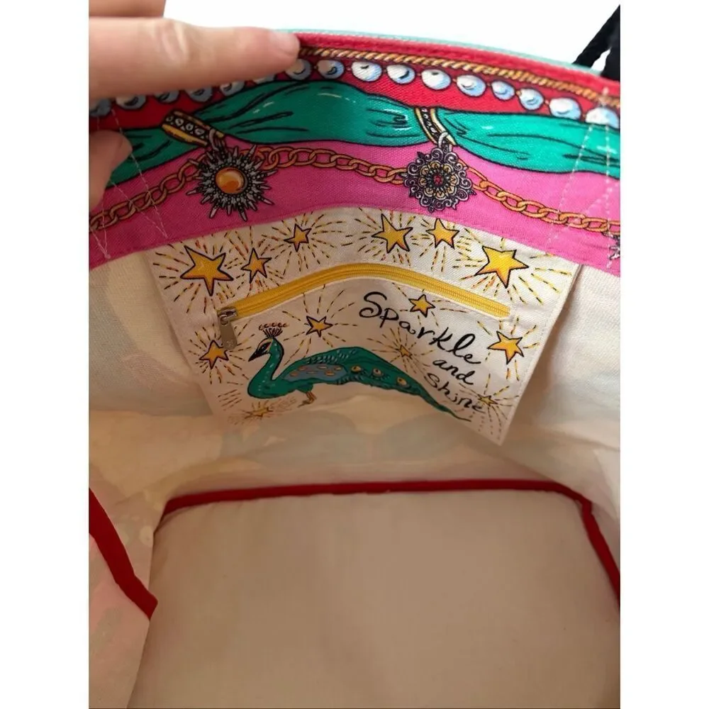 NWOT‎ Brighton Sparkle & Shine Tote Bag